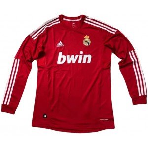 Camisa retro Adidas Real Madrid 2011 2012 III jogador manga comprida